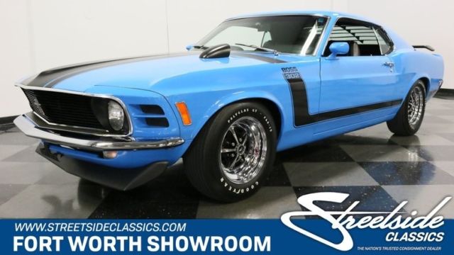 1970 Ford Mustang Boss 302 Coupe 302 V8 4 Speed Manual Classic Vintage Collector 1970 Ford Mustang Boss 302
