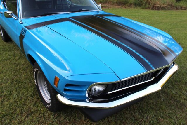 1970 Ford Mustang Boss 302 Grabber Blue 90+ HD Pictures - photo 8