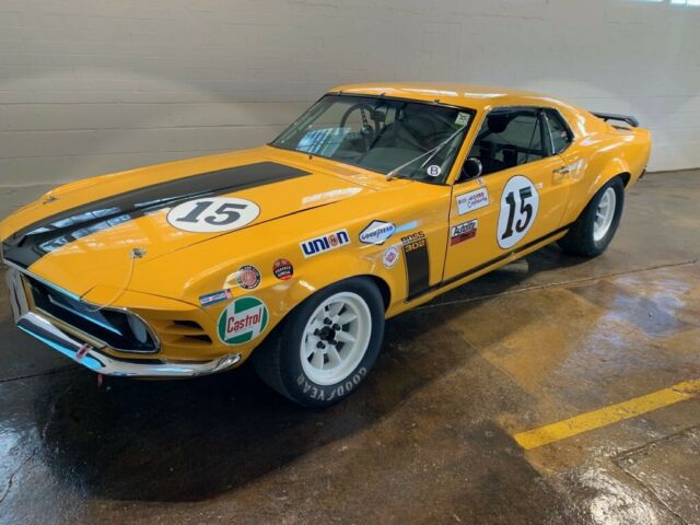 1970 FORD MUSTANG Boss Trans Am Race Car 0 Miles ORANGE 302 5-Speed Manual 1970 Ford Mustang Boss Trans Am Race Car