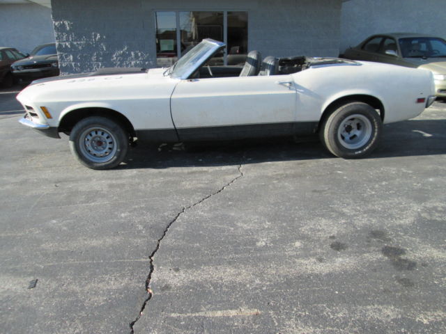 1970 Ford Mustang convertible rolling body 1970 Ford Mustang