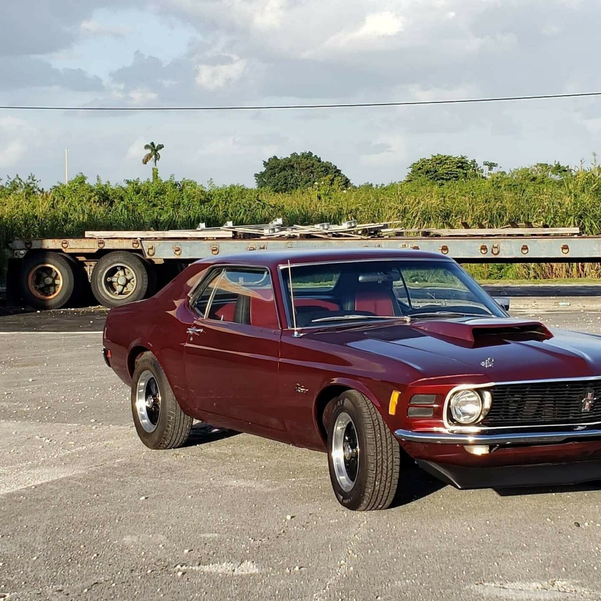 1970 Ford Mustang Coupe Red RWD Automatic 302 v8 , Rust Free 1970 Ford Mustang 302 v8
