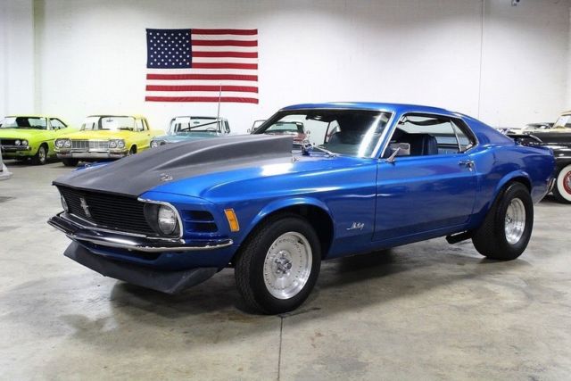 1970 Ford Mustang Fastback 42913 Miles Blue Fastback 351 V8 Automatic 1970 Ford Mustang Fastback