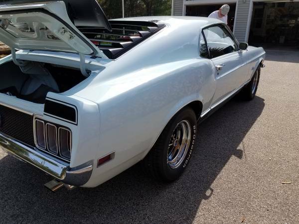 1970 Ford Mustang 1970 Mustang Mach-1 Clone Blue/Blue - photo 2