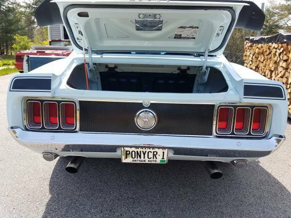 1970 Ford Mustang 1970 Mustang Mach-1 Clone Blue/Blue - photo 3