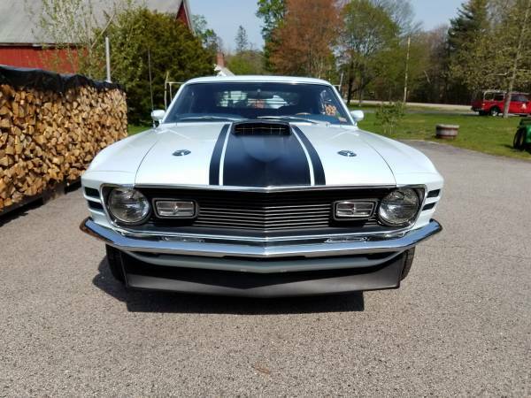 1970 Ford Mustang 1970 Mustang Mach-1 Clone Blue/Blue - photo 7