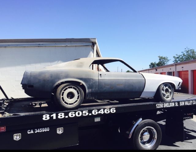 1970 Ford Mustang Fastback Restoration Project Uncompleted 1970 Ford Mustang