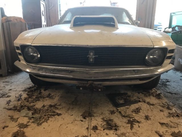1970 Ford Mustang Fastback Unrestored Boss 429 Clone - photo 2