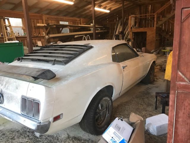 1970 Ford Mustang Fastback Unrestored Boss 429 Clone - photo 8