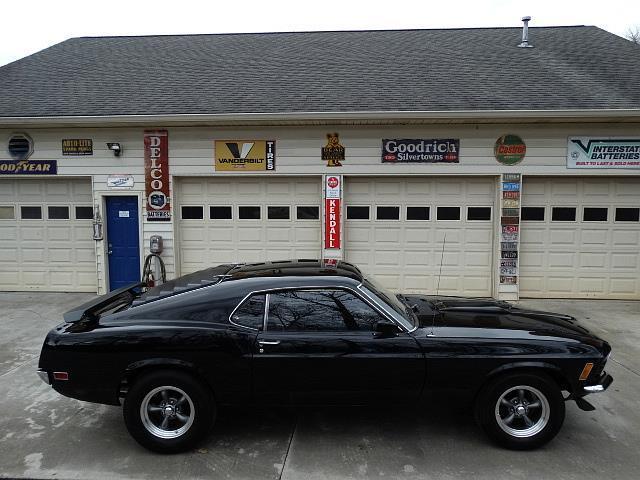 1970 FORD MUSTANG FASTBACK....351 CLEVELAND ENGINE.....GOOD BLACK PAINT 1970 Ford Mustang --