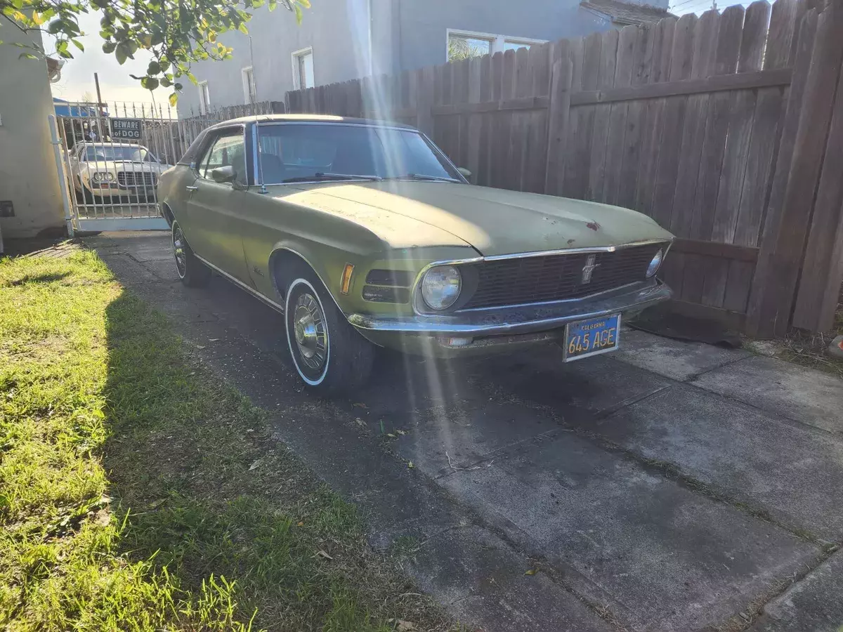 1970 Ford Mustang Grande 302ci V8 P.s Auto Factory A/C Bucket Sets 1970 Ford Mustang Fully Restored Factory A/C Bucket Seats Power Brakes