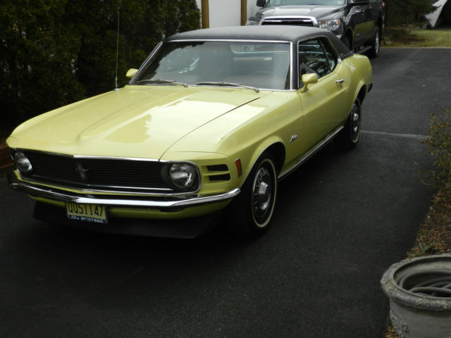 1970 Ford Mustang Grande automatic 302/ V8 1970 Ford Mustang deluxe