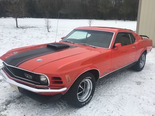 1970 Ford Mustang Mach 1, 351 Cleveland 4 barrel, 4 speed, Calypso Coral 1970 Ford Mustang Mach 1