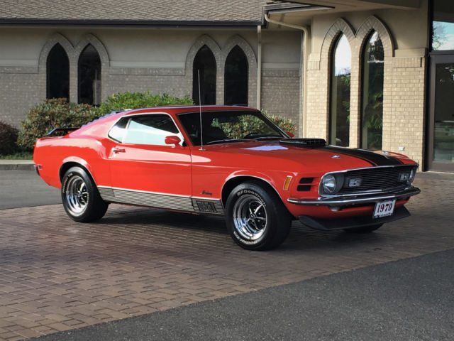 1970 Ford Mustang Mach 1 428 Cobra Jet Ram Air Fastback