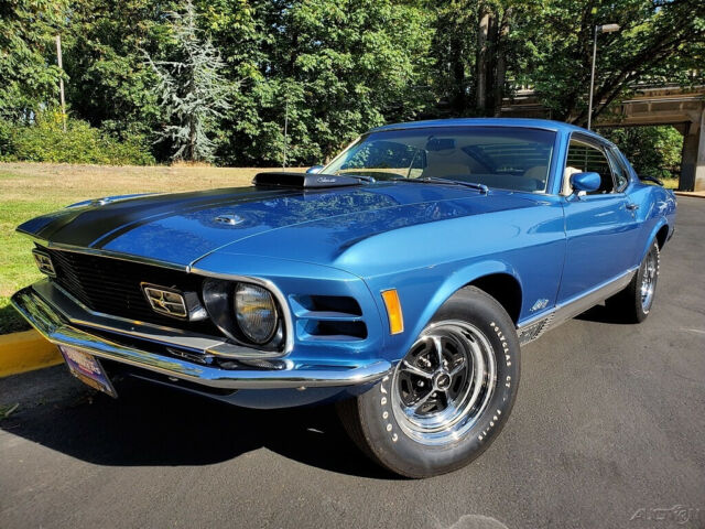1970 Ford Mustang Mach 1 428 Cobra Jet R Code C6 AT PS PDB AC 1 of 1 1970 Ford Mustang Mach 1 428 Cobra Jet R-Code