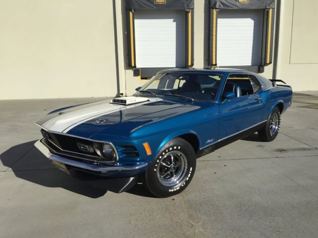 1970 Ford Mustang Mach-1, 428 Ram Air, 4spd, 11,324 actual miles, Survivor 1970 Ford Mach 1