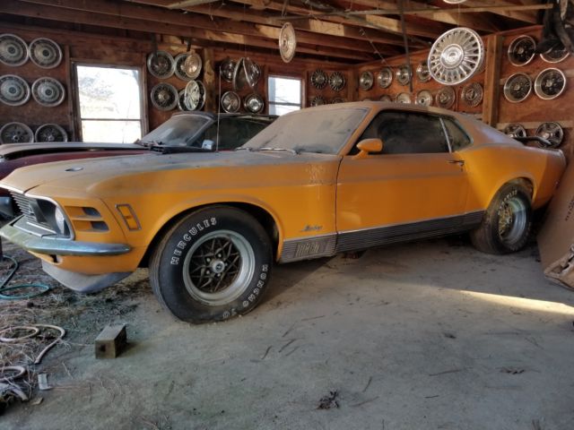 1970 Ford Mustang Mach 1 428 Super Cobra Jet Drag Pack (Rare) 1970 Ford Mustang Mach 1 428 SCJ Drag Pack