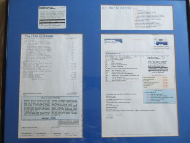 1970 Ford Mustang Mach 1 Cobra Jet "R" Code - photo 12