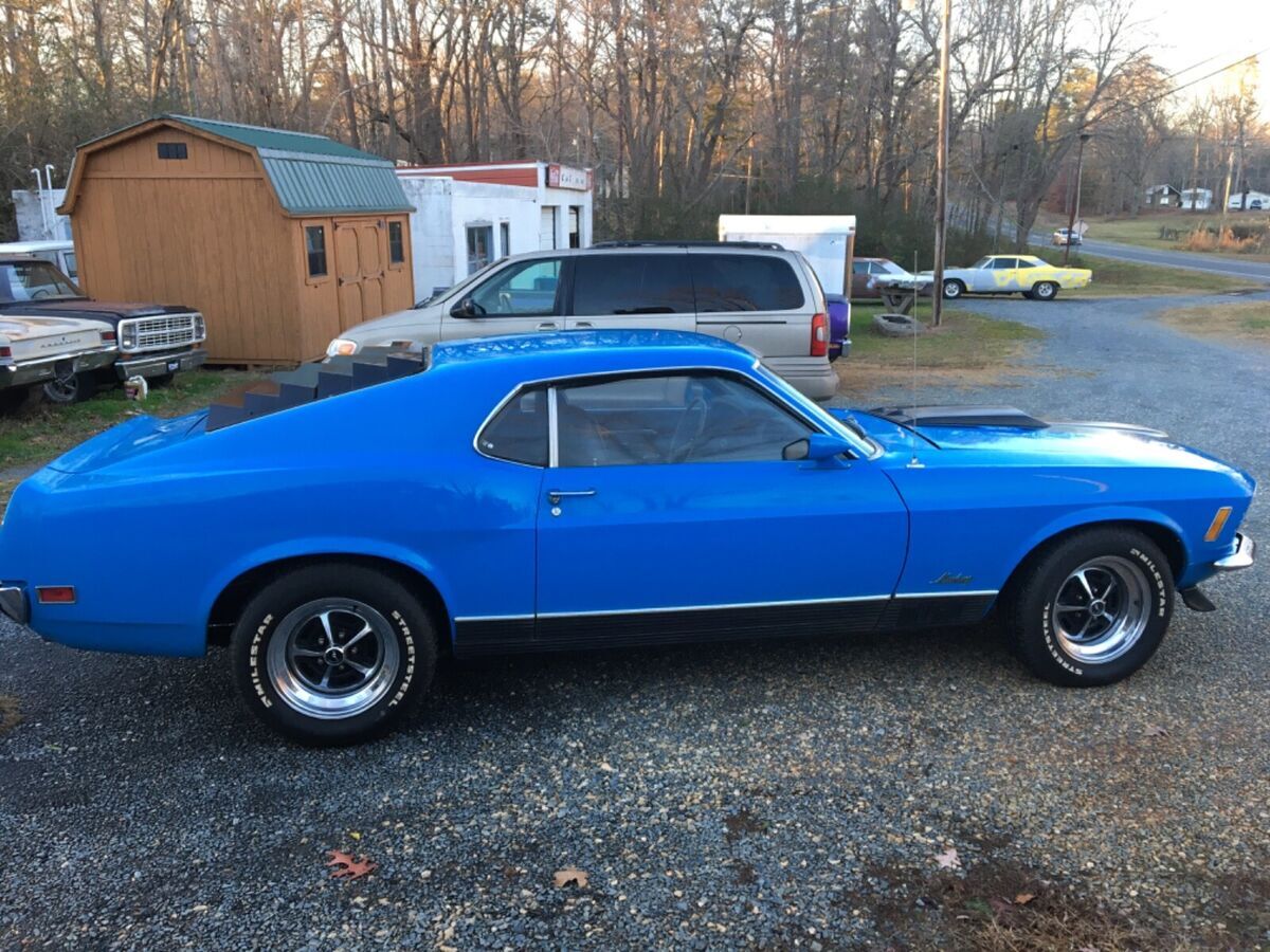 1970 Ford Mustang Mach 1 fastback 4-speed 1 owner original 38,565 low miles - photo 6