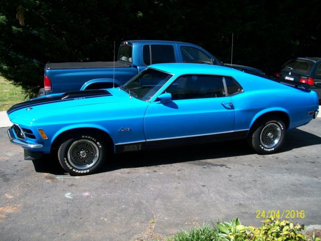 1970 Ford Mustang Grabber Blue Pachage - photo 6