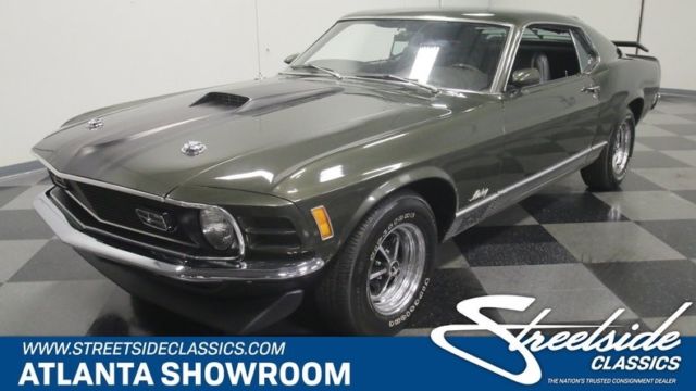 1970 Ford Mustang Mach 1 Hardtop 351 Cleveland V8 Automatic Classic Vintage Coll 1970 Ford Mustang Mach 1