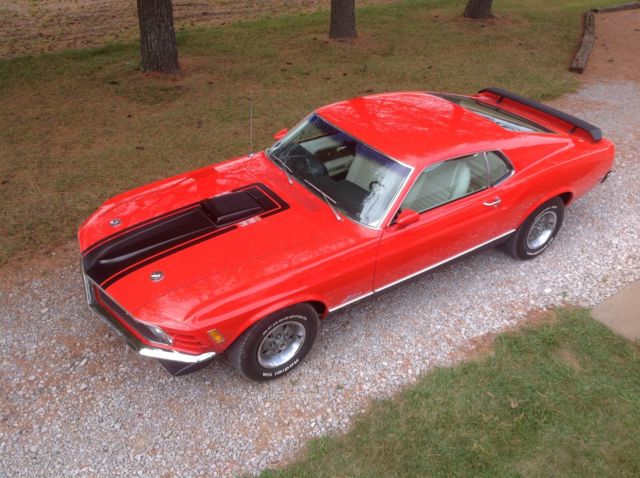1970 Ford Mustang Mach 1 loaded with options 1970 Ford Mustang