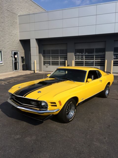1970 Ford Mustang Mach 1 - Matching numbers - Full Restoration - $40k + invested 1970 Ford Mustang MACH 1