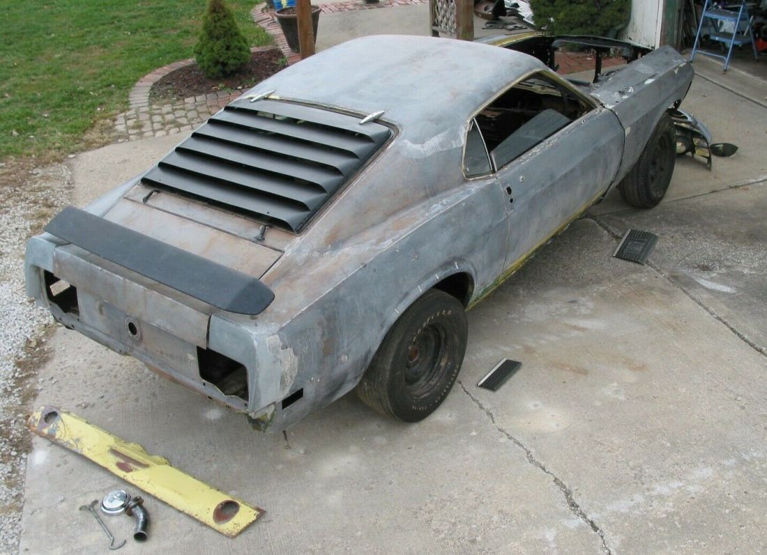 1970 Ford Mustang Mach 1, Original Owner, 351C, 4 Spd... For Restoration 1970 Ford Mustang Mach 1