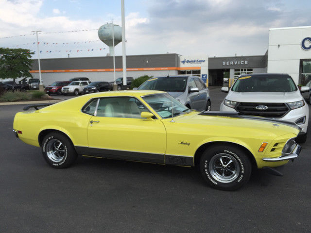 1970 FORD MUSTANG MACH 1 RESTORED VERY NICE EVERYTHING WORKS MARTI REPORT 1970 Ford Mustang Mach1