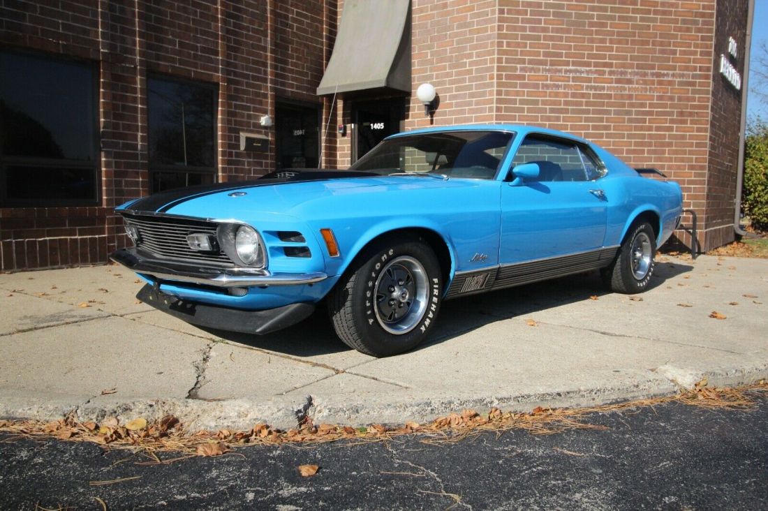 1970 Ford Mustang Mach 1 Sportsroof Fastback 1969 1971 351 Cleveland 1970 Ford Mustang Mach 1