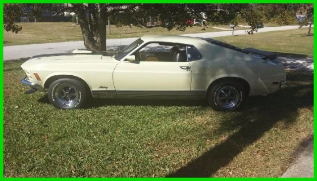 1970 Ford Mustang Mach 1 Used Automatic Coupe, 351 Cleveland V8 1970 Ford Mustang