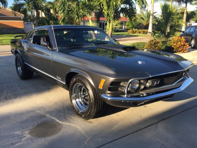 1970 Ford Mustang Mach I 428 SCJ, 4 Speed, Disc Brakes & Power Steering 1970 Ford Mustang Mach I