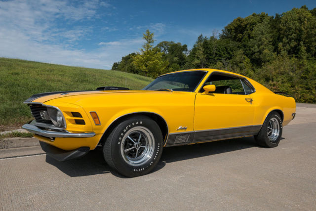 1970 Ford Mustang R Code 428 Cobra Jet 4 Speed Extensive Restoration 1970 Ford Mustang Mach 1