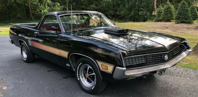 1970 Ford Ranchero GT 429 Cobra Jet Ram Air **1 of 9 Black with Red Interior** 1970 Ford Ranchero GT