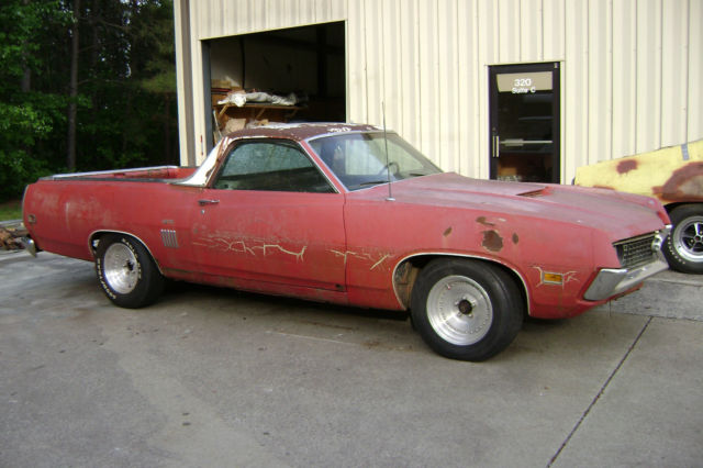 1970 Ford Ranchero GT Original Calypso Coral M-code 351C-4V Auto PS PDB AC RARE 1970 Ford Ranchero GT