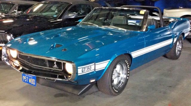 1970 Ford Shelby Cobra Mustang GT 350 Convertible 1 of 57 built total production 1969 Shelby GT350 GT-350 COBRA 1 of 194 Total Production CV