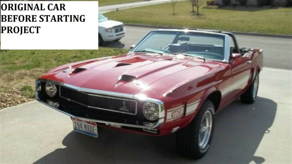 1970 Ford Mustang Shelby Convertible Restomod Project Car - photo 10