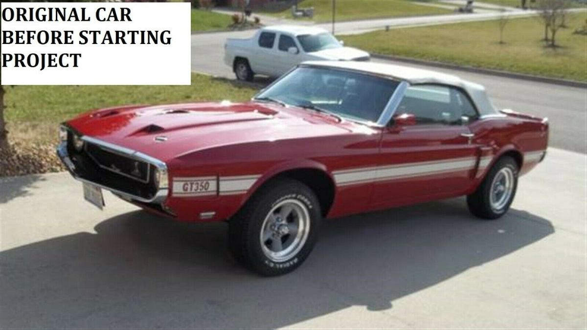 1970 Ford Mustang Shelby Convertible Restomod Project Car - photo 11