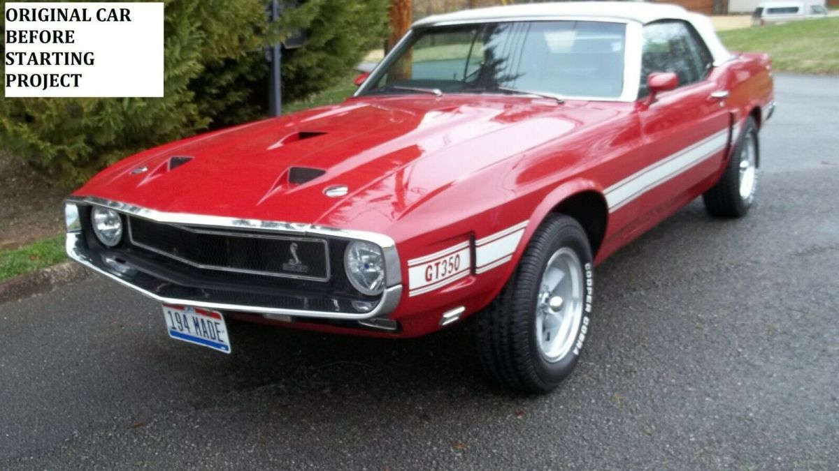 1970 Ford Mustang Shelby Convertible Restomod Project Car - photo 9