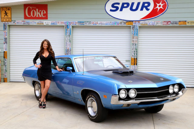 1970 Ford Torino 429 Cobra Jet #s Matching Rotisserie Resto Four Speed 9" Posi 1970 Ford Torino