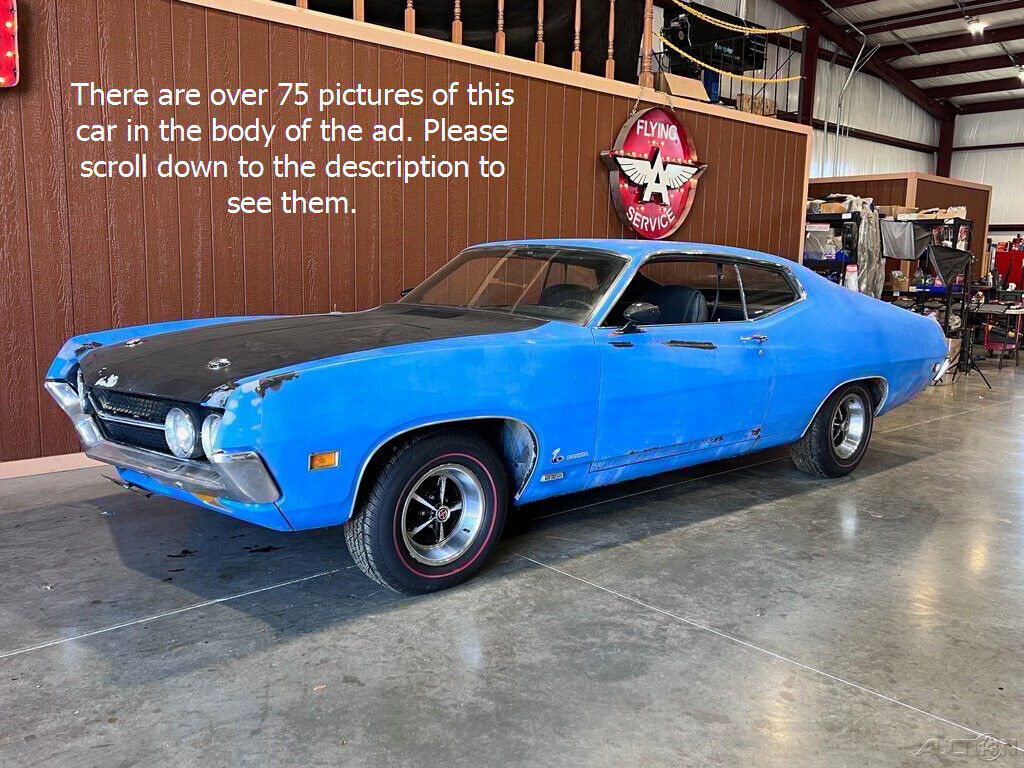 1970 Ford Torino '70 Cobra 429, C6, Disc Brakes, Nodular Case 9" - photo 2