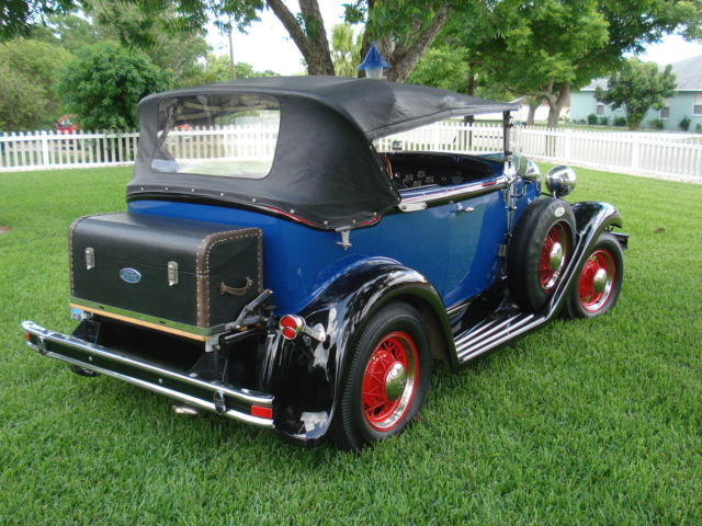 1970 Glassic Model A Touring Car with Dual Side Mounts 1970 Other Makes Model A Touring car