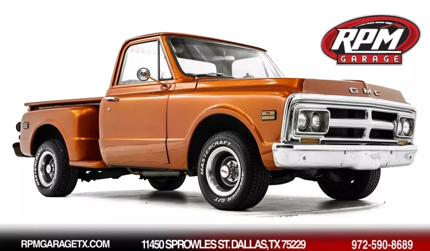 1970 GMC C10 Restored Truck 350 V8 Engine 14114 Miles Orange Pickup Truck 8 Auto 1970 GMC C10 Restored Truck 350 V8 Engine