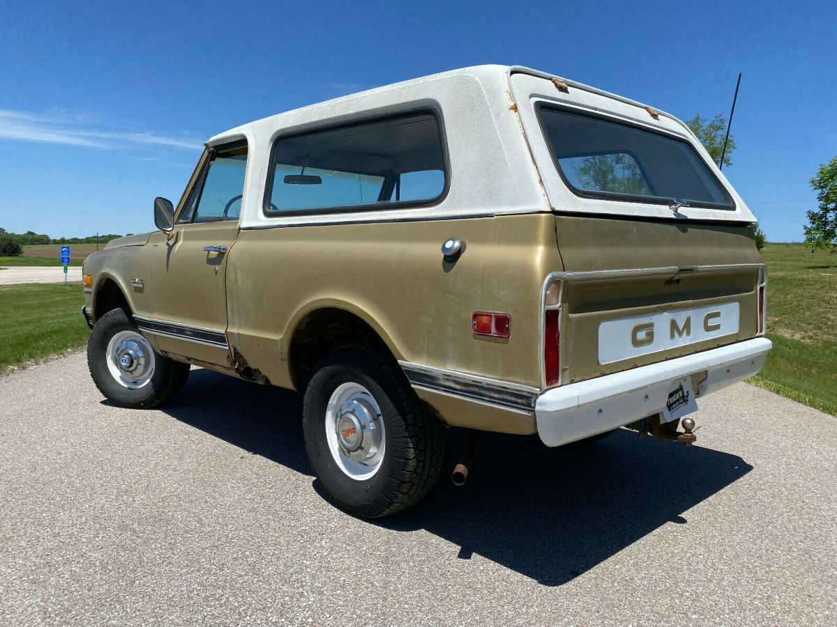 1970 GMC Jimmy K5, 350ci  5.7L - V8 - 4 Speed, 4x4, Gold - photo 5