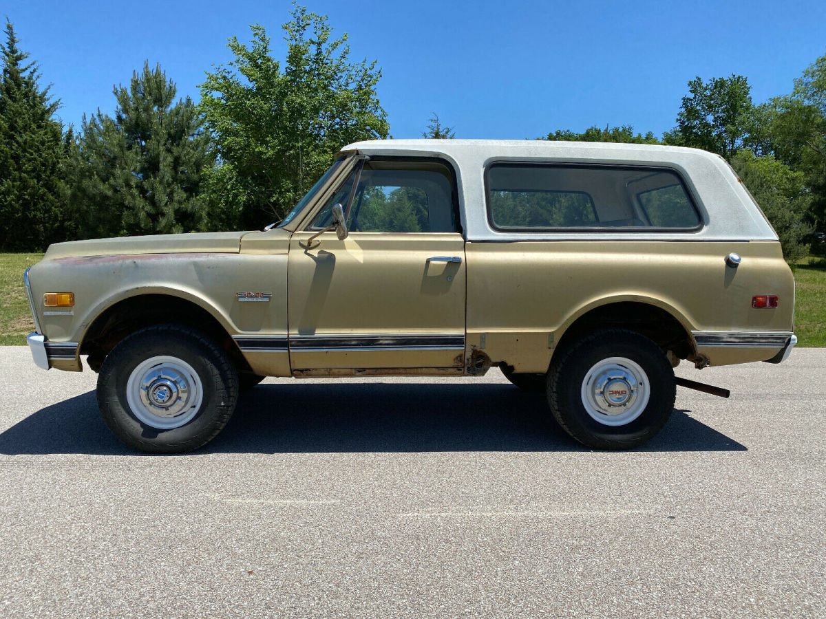 1970 GMC Jimmy K5, 350ci  5.7L - V8 - 4 Speed, 4x4, Gold - photo 9