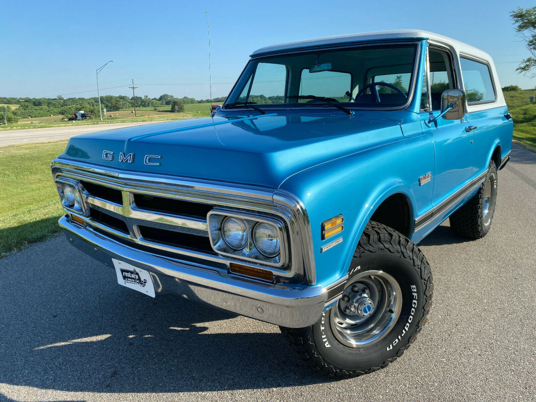 1970 GMC Jimmy K5 4x4, 350ci - Auto, Med Blue, 115K Miles - photo 5