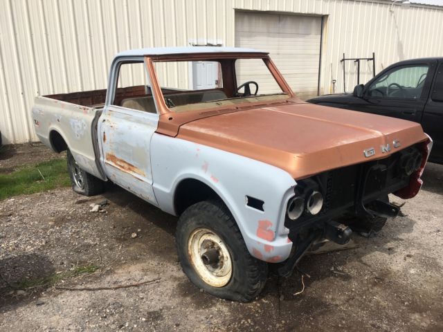 1970 GMC K15 K10 4wd 4x4 a/c truck very rare c10 350 Sierra Silverado 1970 Chevrolet C-10 Custom