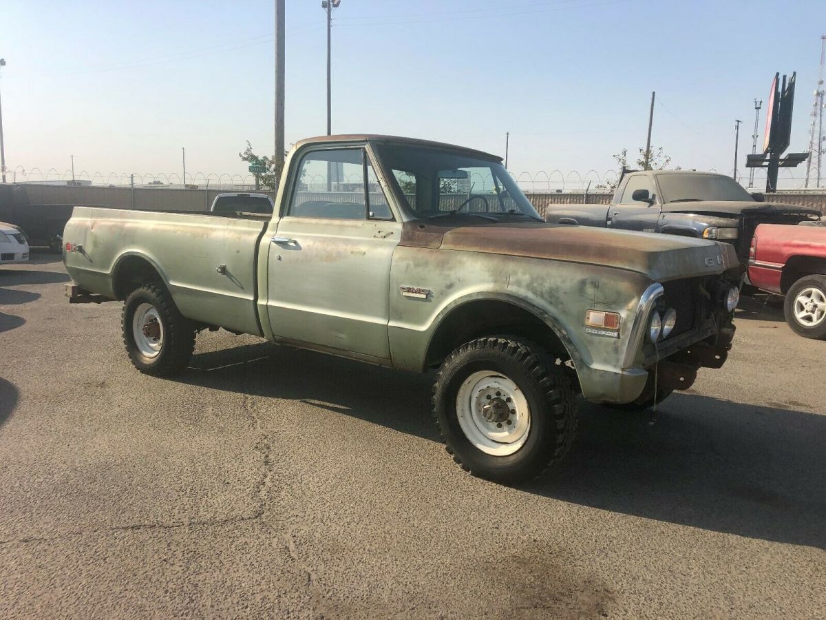 1970 GMC K2500 4x4 3/4 ton K20 Longbed Not C10 1970 GMC K2500