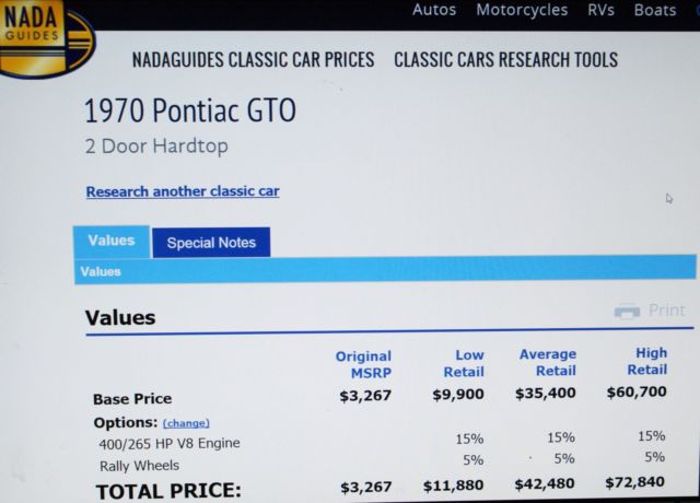 1970 Pontiac GTO JUDGE Equipped, with Free Shipping - photo 4