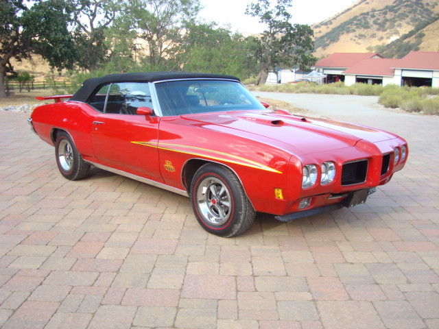 1970 GTO Ram Air III Convertible #’s match 4Spd. A/C 1970 Pontiac GTO