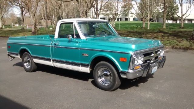 1970 Heavy Duty 1/2 Half Ton GMC 1500 HD Pickup Truck C/K 1500 350 V8 Mint Green 1970 GMC Other C/K 1500 350 V8